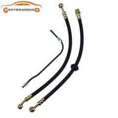 Upper Lower Brake Hose Kit W/ Pipe For Honda CB350/360/400F/450K/500/550/750 6B93BC-57