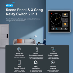 FUERS T3E T1E Smart Control Panel Switch Smart Home Automation System Tuya Switc 6B93BC-57