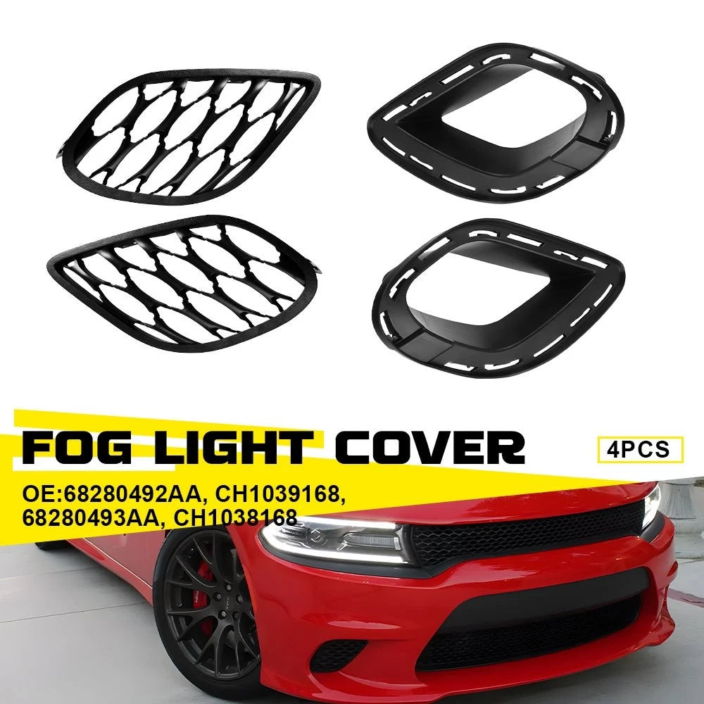 For 2015-2023 Dodge Charger Bumper Grille Fog lamp Bumper Bracket Kit LH+RH EOA 6B93BC-57