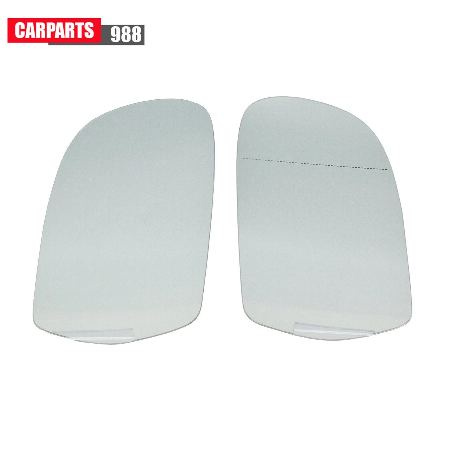 Pair Left Right Rear view Mirror Glass Heated for Audi A4 A3 A5/Quattro S4 S5 6B93BC-57