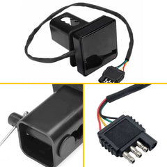 Smoked Len Hitch Tow 15-LED Receiver Light Brake For Truck SUV 2" Hole EOA 6B93BC-57