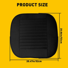 Full Surround Front Car Seat Cover Leather Pad Mat Auto Chair Cushion Protector 6B93BC-57