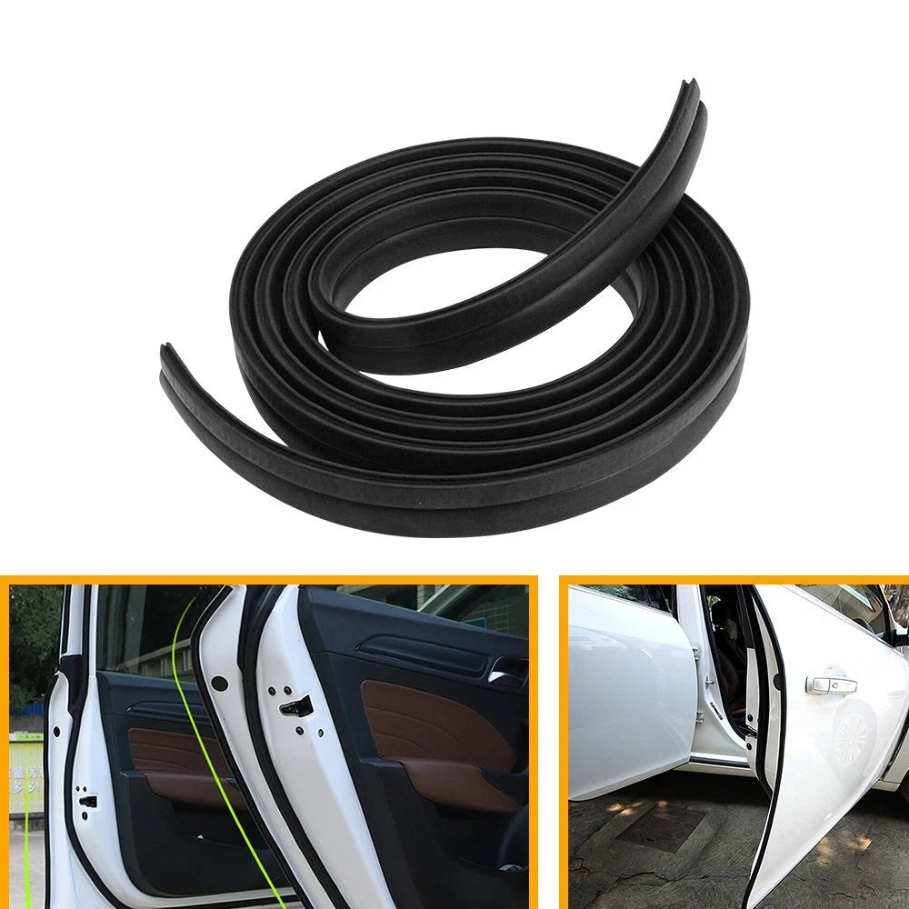 Black Rubber Seal Car Part Weather Strip Door Window Lock Trunk Hood Edge Trim A 6B93BC-57