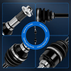 ECCPP CV Axle Set Fits Yamaha Grizzly 600 1999-2001 Front Left & Right ECCPP