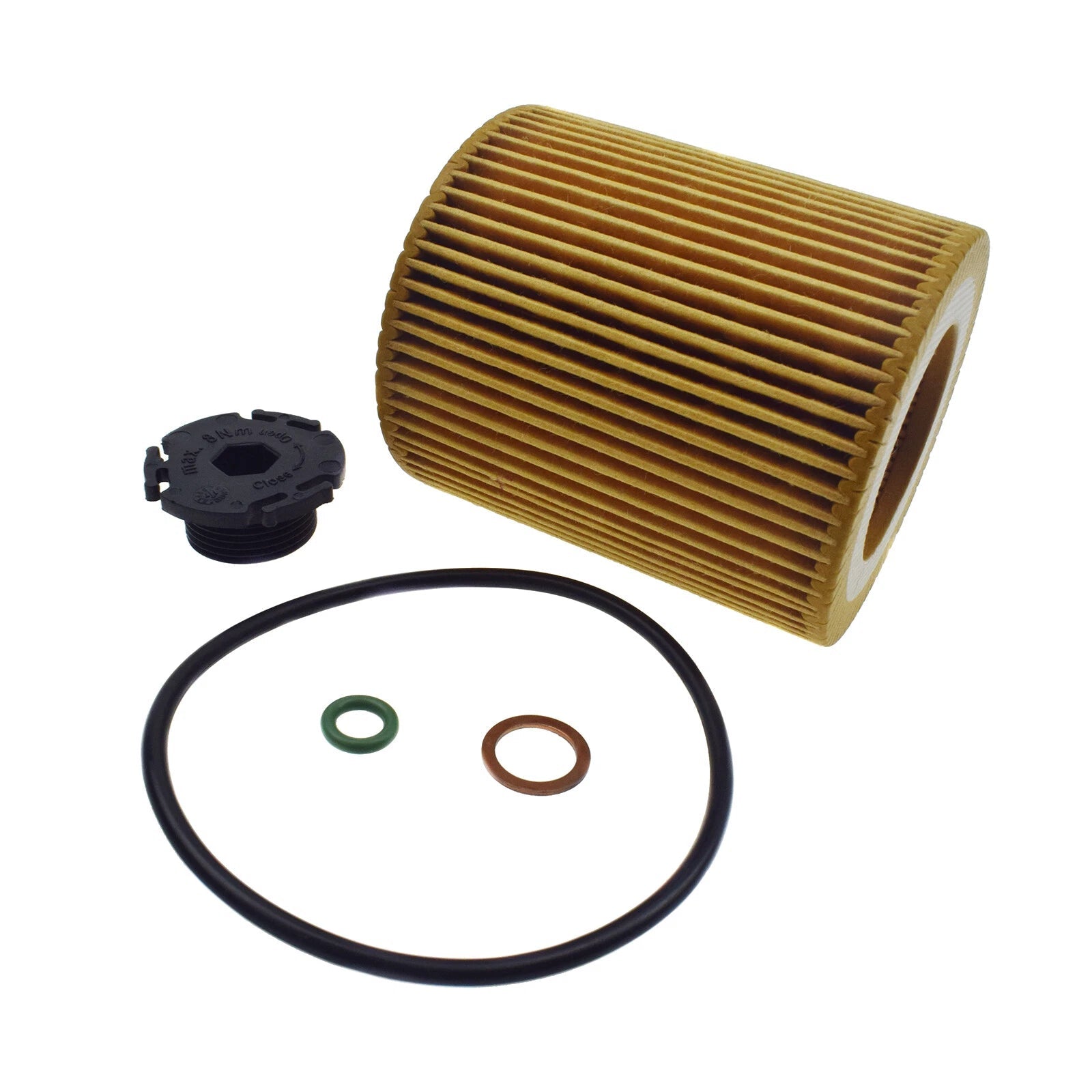 Engine Oil Filter Kit & Drain Plug For BMW E82 E88 E89 E92 F10 F32 11427525334 6B93BC-57