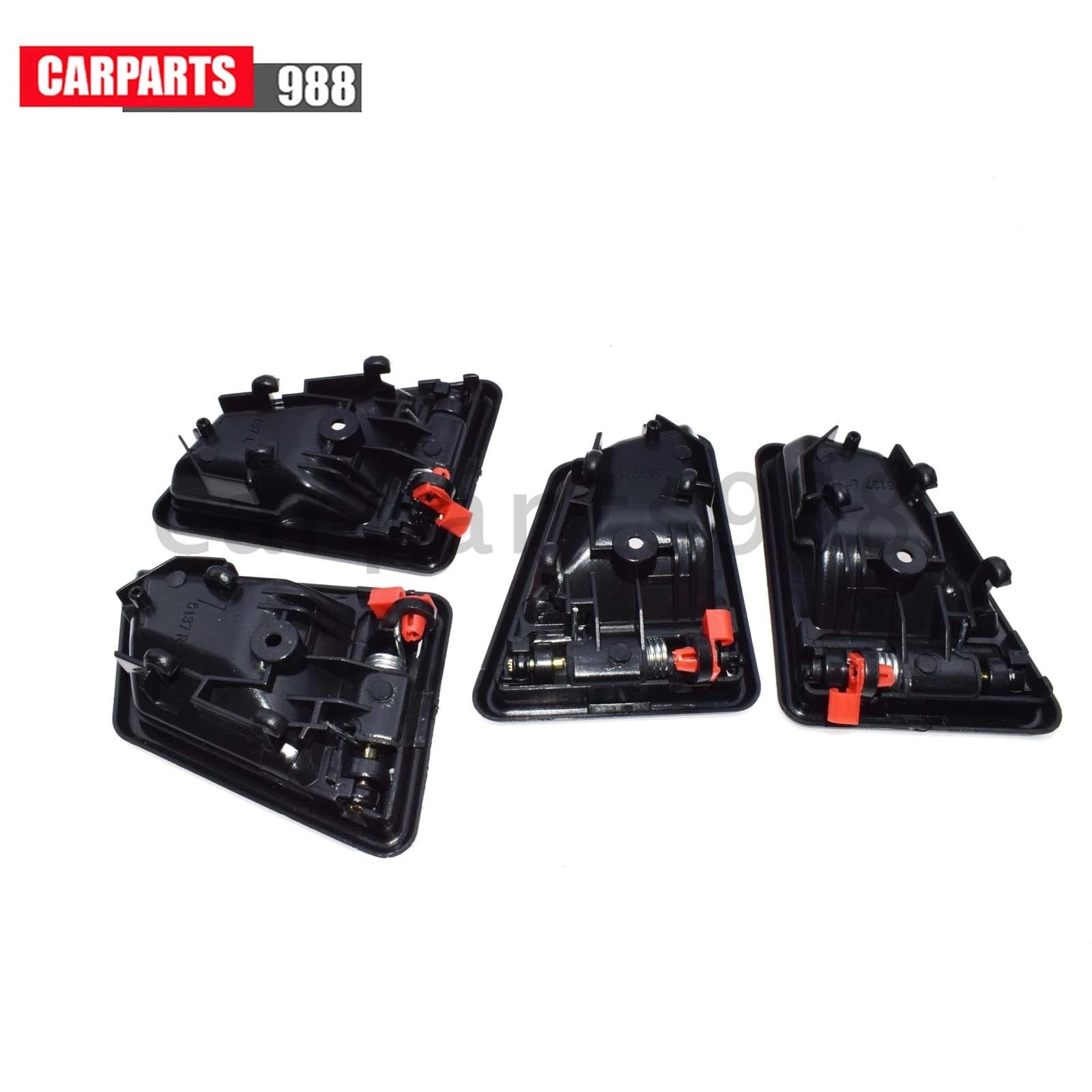 4Pcs Interior Door Handle Black Left & Right For Suzuki Sidekick 8313056B015ES 6B93BC-57
