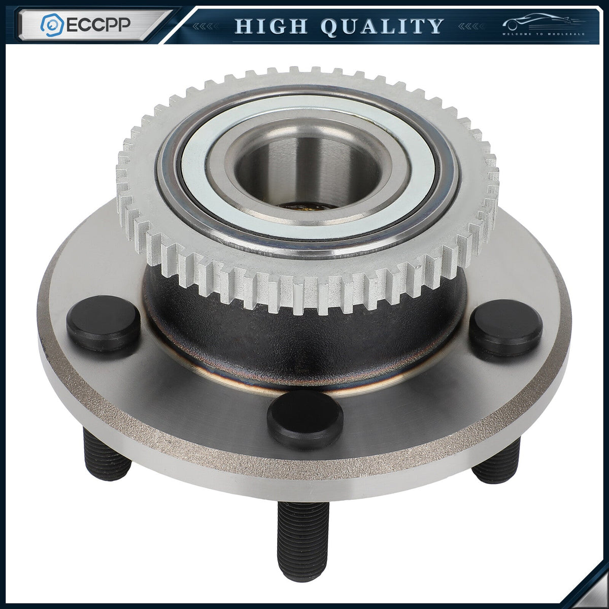 1Pc Wheel Hub Bearing Assembly Front RWD For Ford Mustang 2015 2016 2017-2021 6B93BC-57