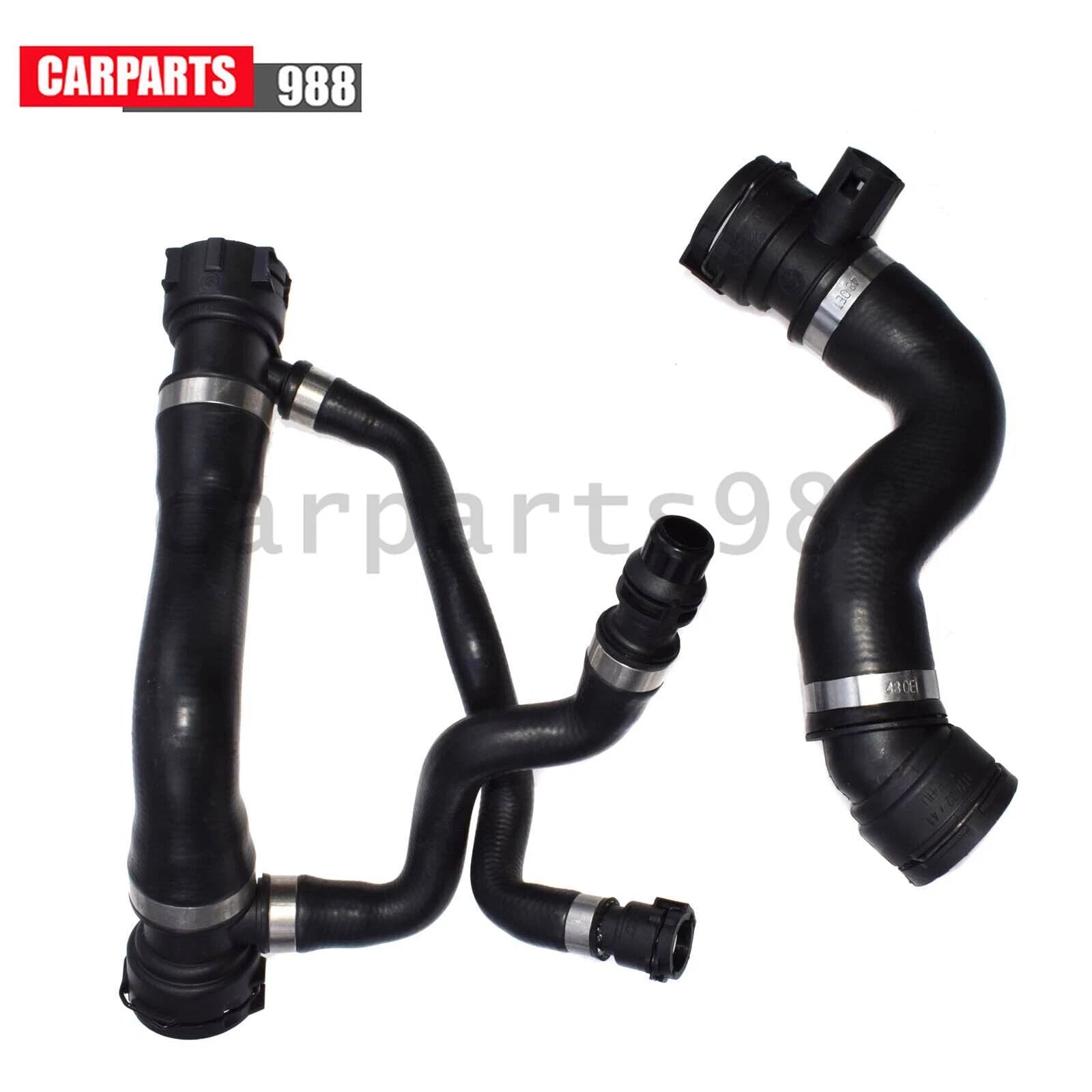 Upper + Lower Radiator Coolant Hose For 2006-2007 BMW E60 525i 525xi 530i 530xi 6B93BC-57