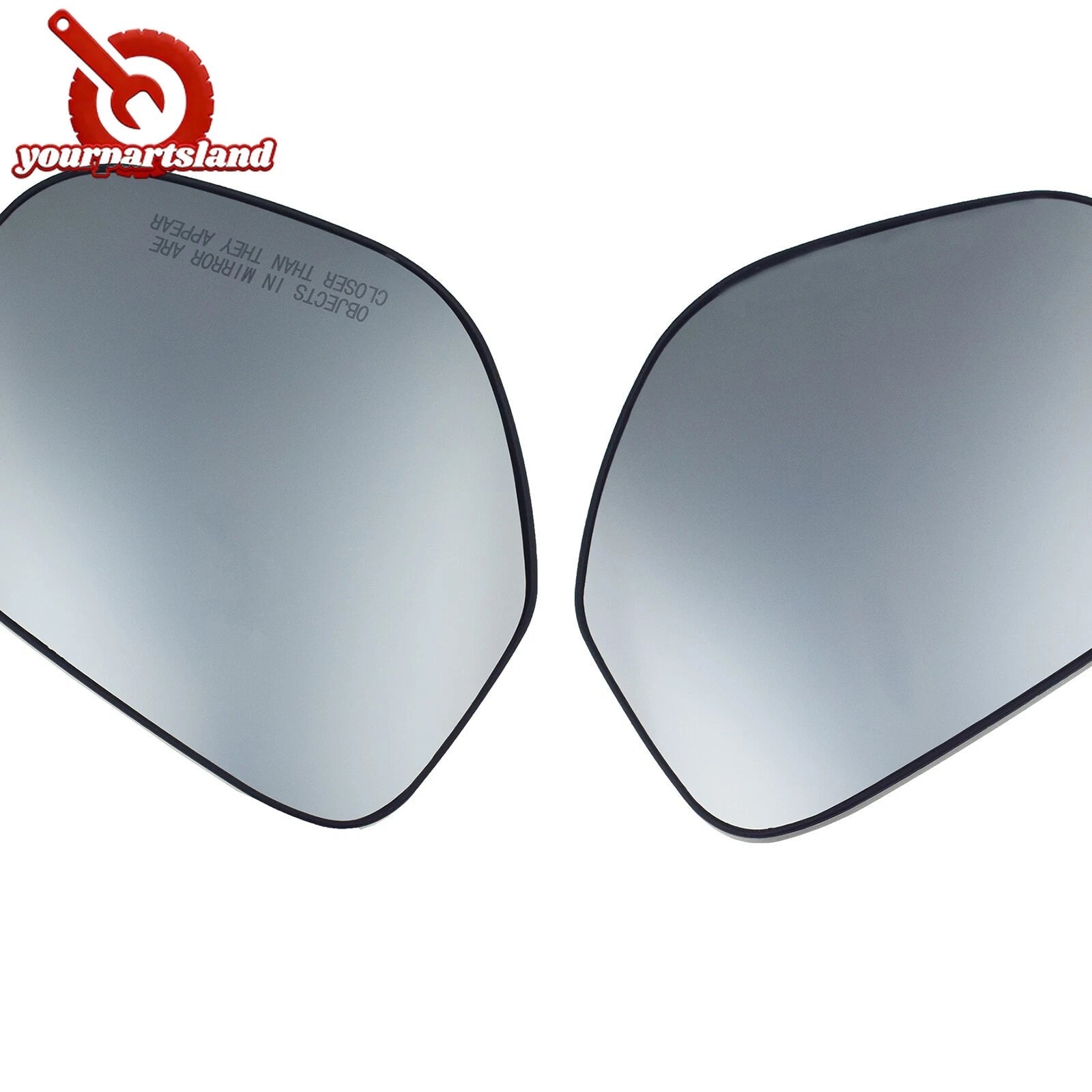 Heated Mirror Glass w/ Backing Plate for Mitsubishi Outlander 10-13 Left Right 6B93BC-57