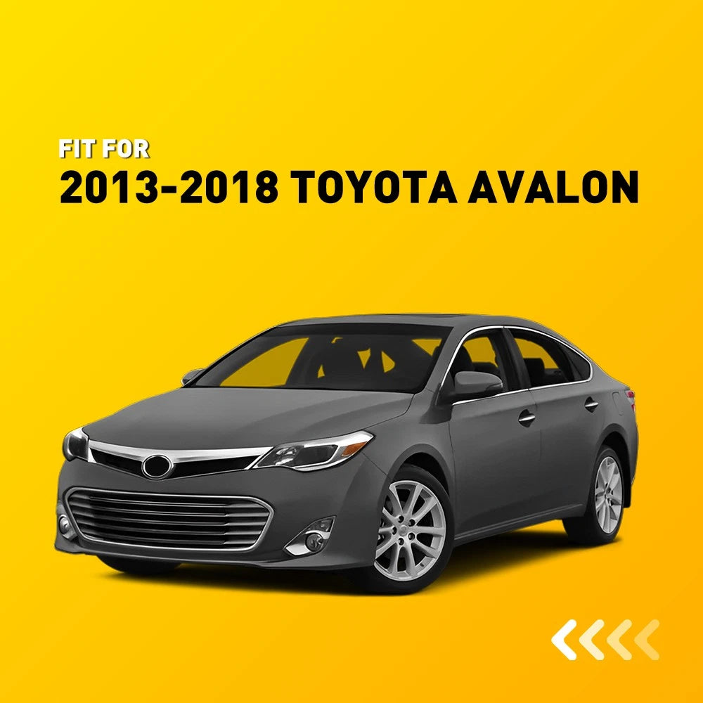 Fits 2013-2018 Toyota Avalon Leather Center Console Lid Armrest Cover Black US 6B93BC-57