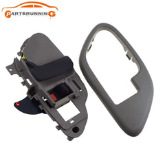 Inside Door Handle W/ Bezel Left Gray 15708079 For 1995-99 Chevrolet C1500 K1500 6B93BC-57