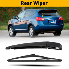 Rear Wiper Arm and Blade Assembly For 2008-2013 Nissan ROGUE Natural Rubber HOT 6B93BC-57