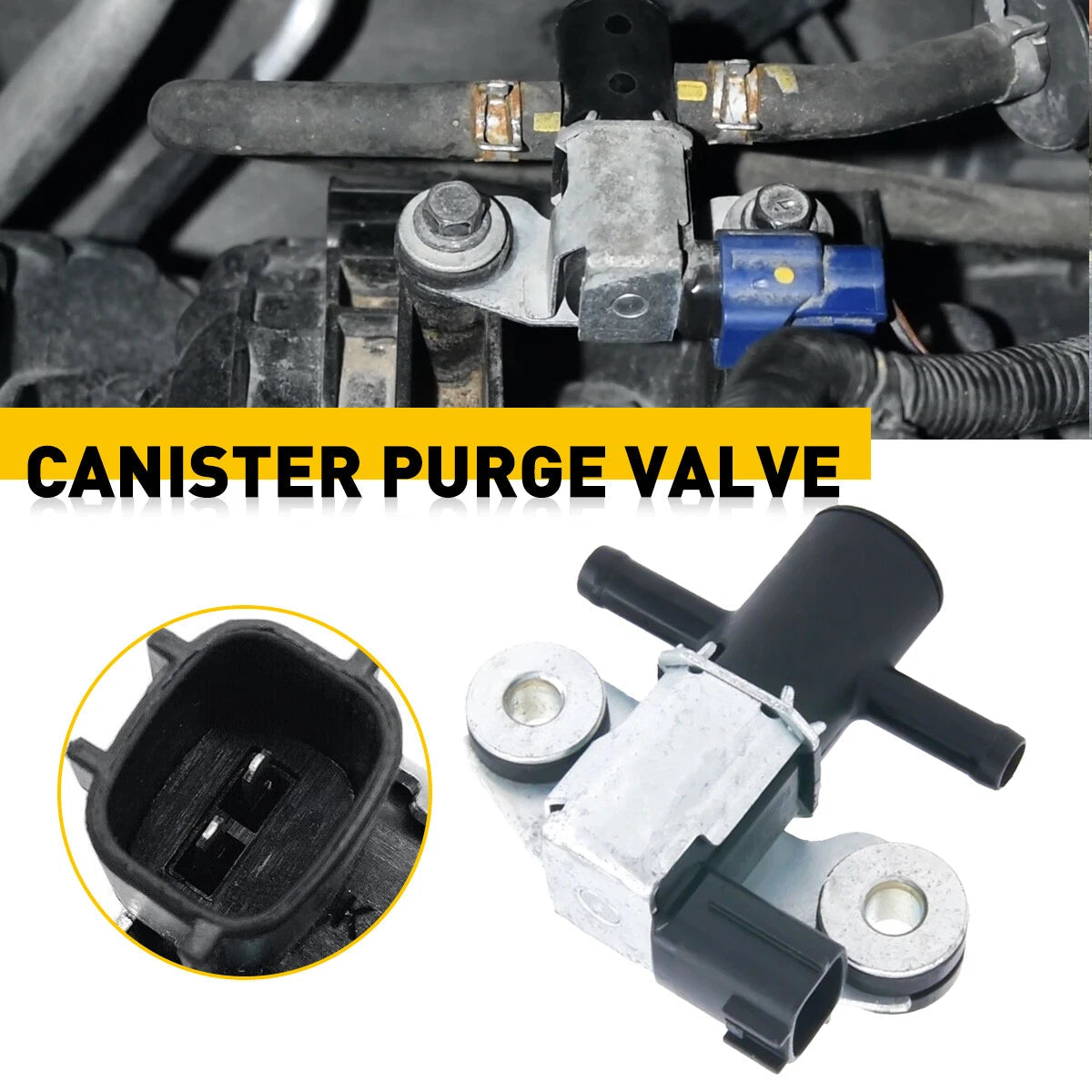 Vapor Canister Purge Valve For 14930JA10A Nissan Altima GT-R Quest Maxima Rogue 6B93BC-57
