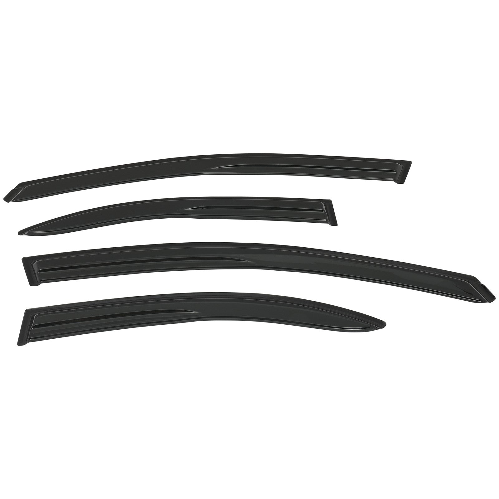 For Mitsubishi Lancer 2009-2017 Window Visor Vent Rain Shades Guards Deflectors MITSUBISHI