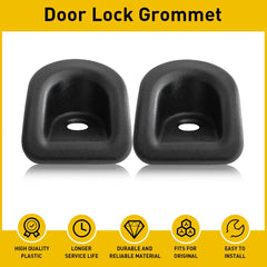 For 05-14 Ford Mustang Door Trim Button Lock Grommet Left Right Side BLACK 6B93BC-57