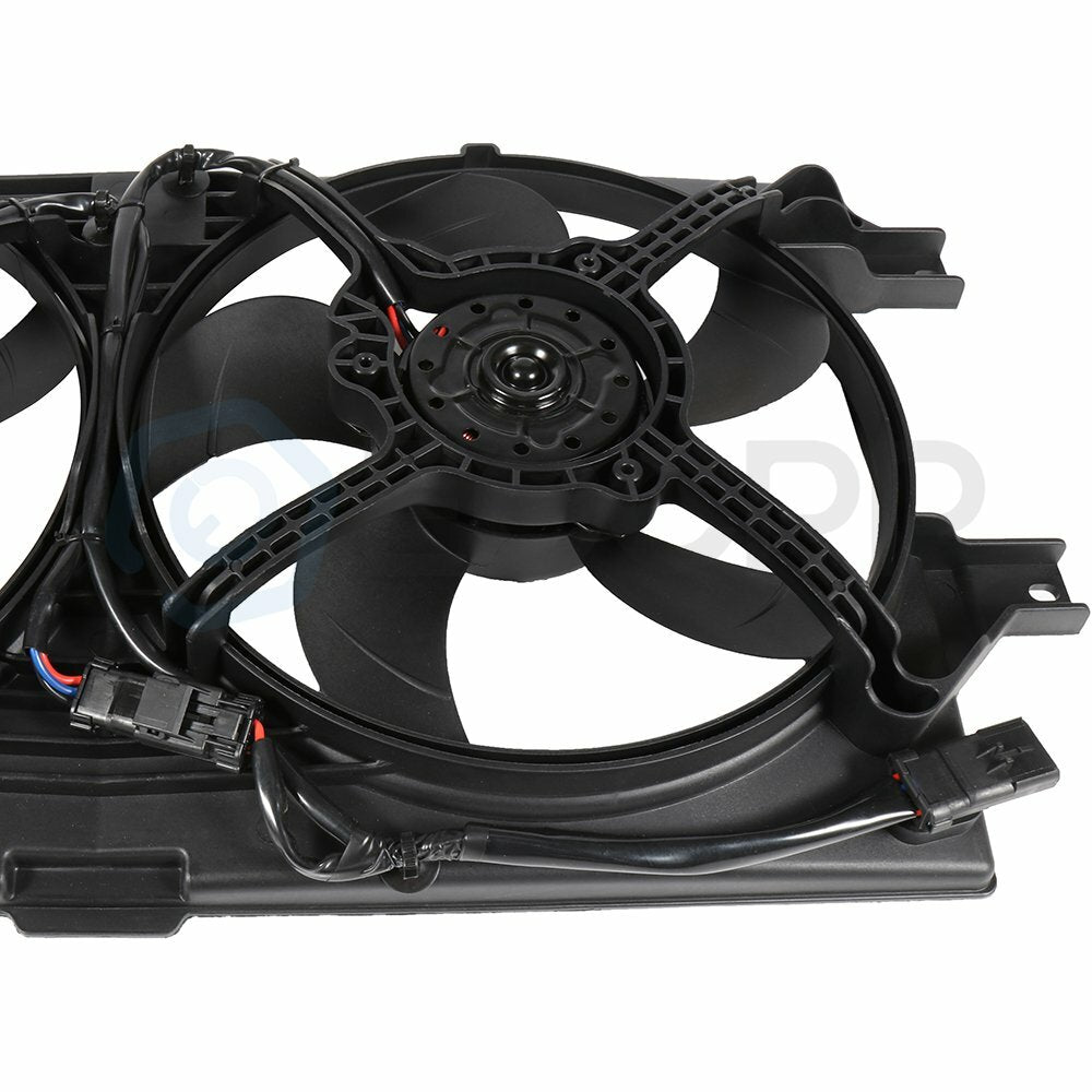 Radiator Condenser Cooling Fan Assembly For 1998-2004 Chrysler Concorde 2.7L 6B93BC-57