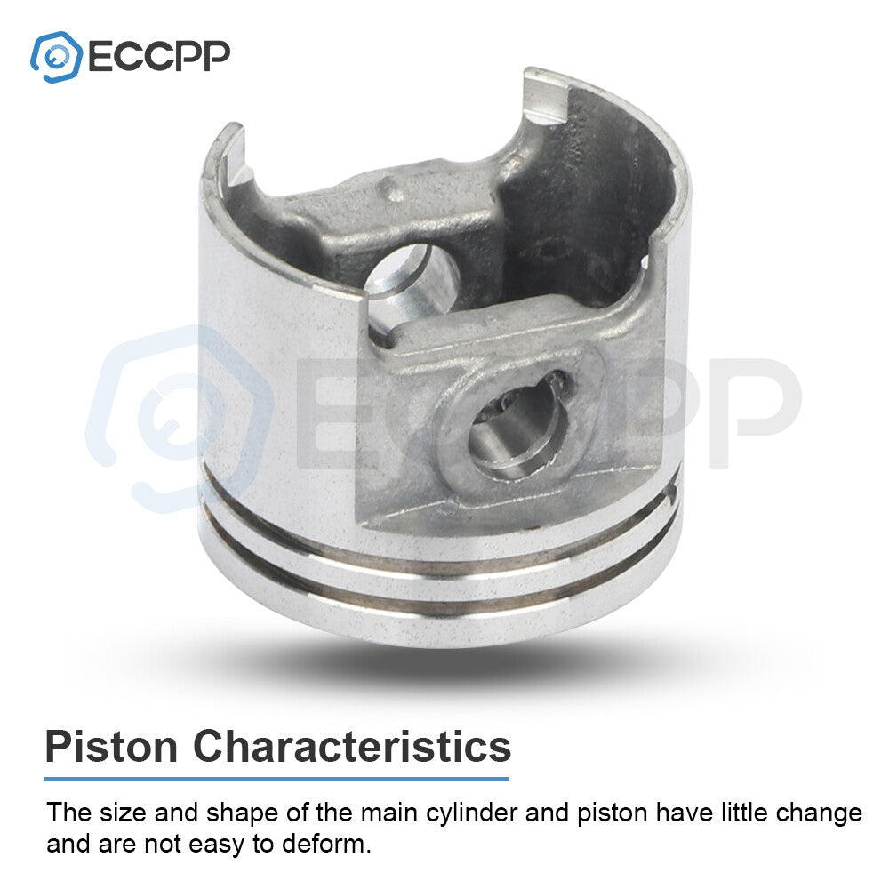 37mm Cylinder Head Piston Kit For Stihl 017 MS170 Pin Ring Circlips 6B93BC-57