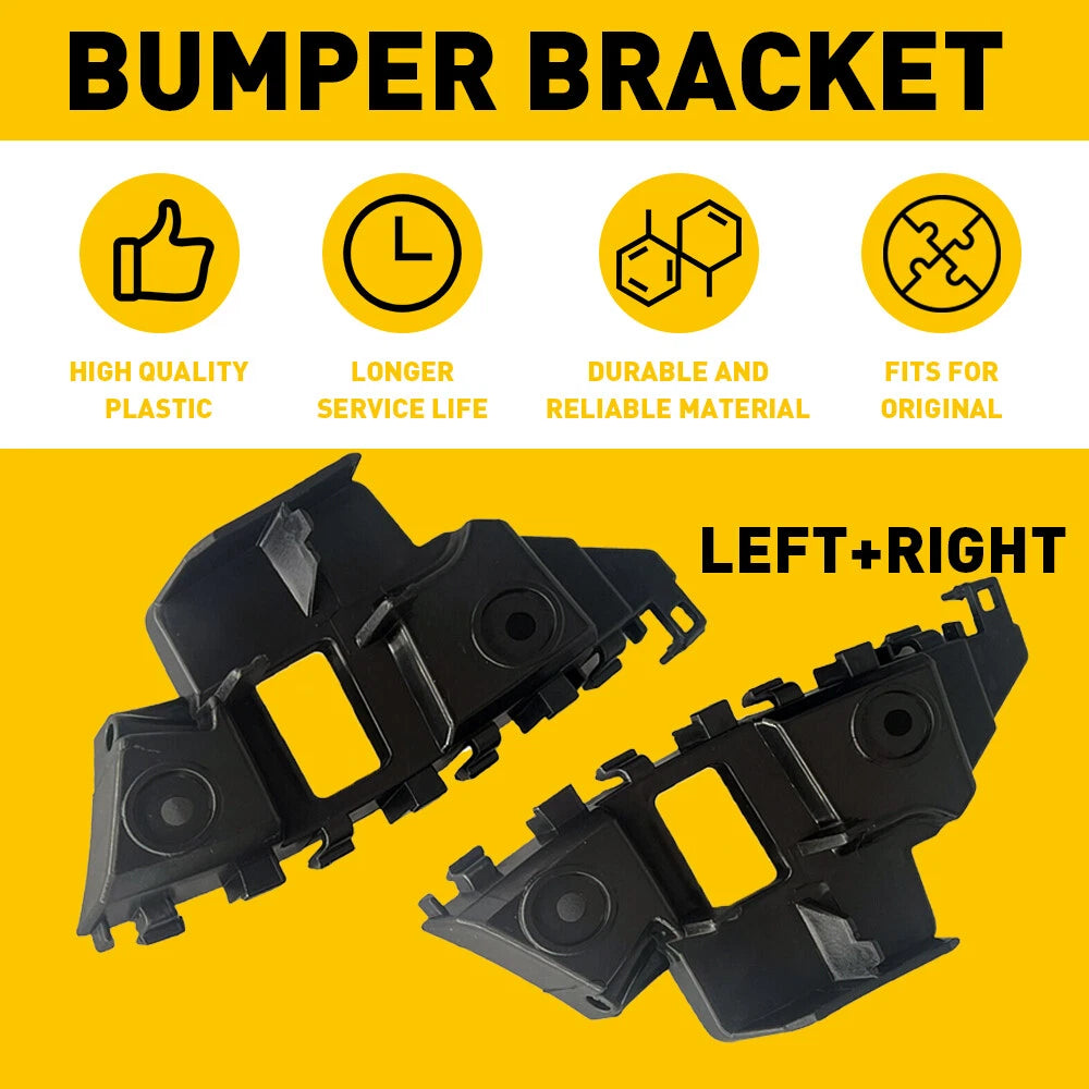 Bumper Bracket Fit For 2011-2014 Volkswagen Jetta Front Driver & Passenger Side 6B93BC-57
