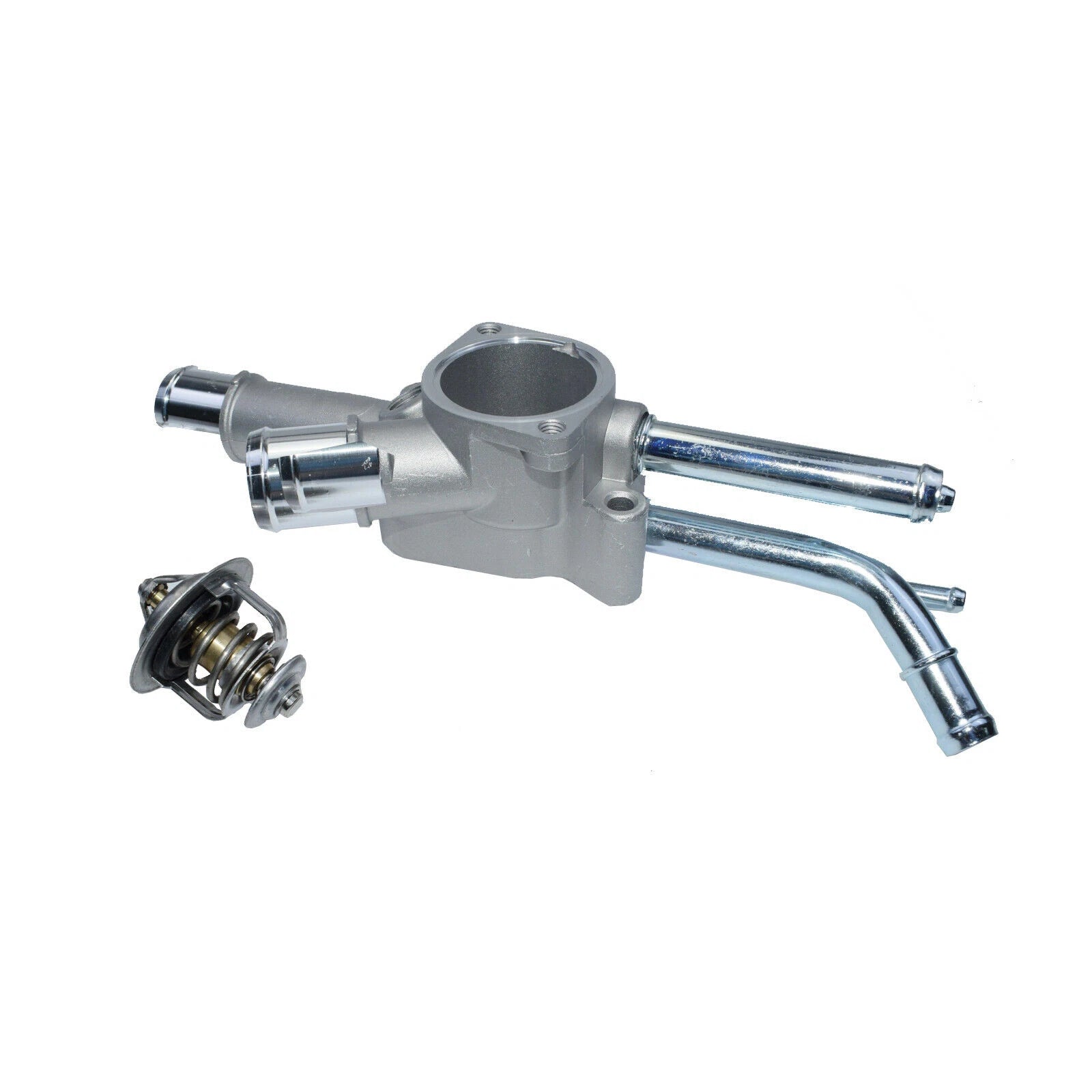 Coolant Thermostat & Housing Kit For 2001-06 Hyundai Elantra 2.0L L4 25620-23501 6B93BC-57