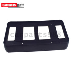 Front License Plate Bracket Black For 2014-21 Toyota Tundra 751010C011 TO1068124 6B93BC-57