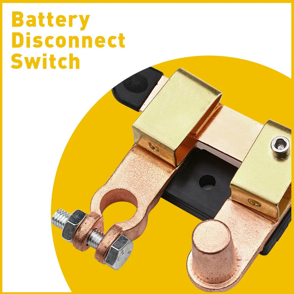 Battery Isolator Switch Disconnect Cut Power Off Kill for Vehicle Car RV Auto 6B93BC-57
