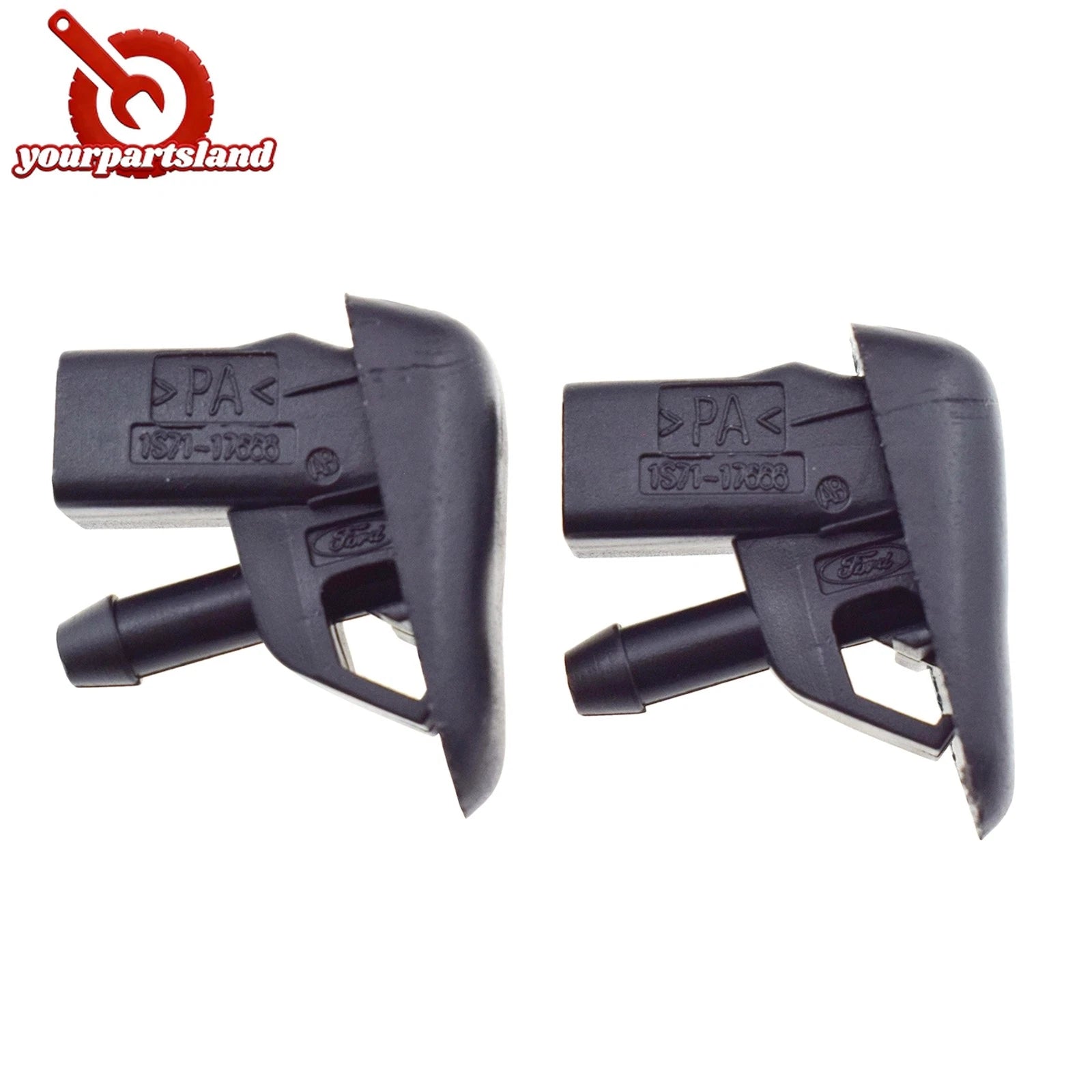 Pair Windshield Hood Washer Nozzle for Volvo XC60 V70 XC70 S80 10-13 31301826 6B93BC-57