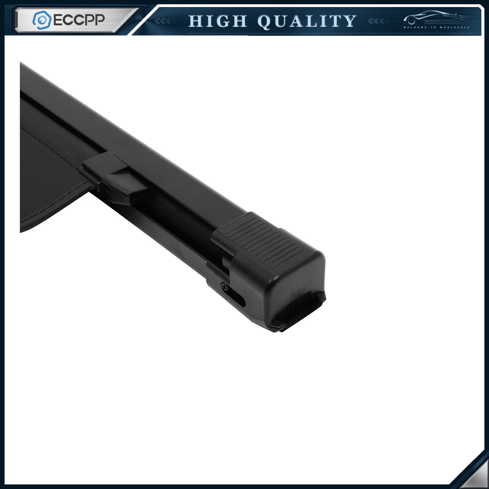 Tonneau Retractable Security Cargo Cover Shade Black Fits Honda CR-V 2012-2016 6B93BC-57