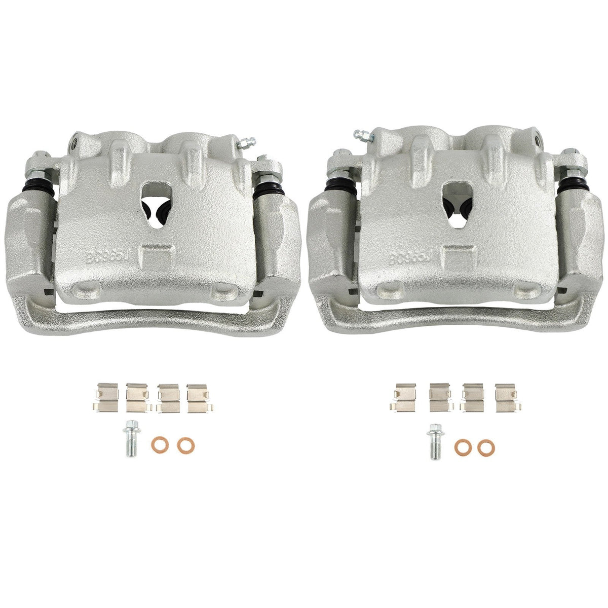 Front Left Right Brake Calipers 2Pcs For 2008-2014 Cadillac CTS 18B5116 18B5117 6B93BC-57