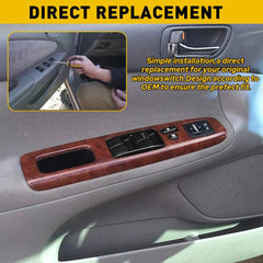 For 1997-2001 Toyota CAMRY Driver Side Electric Power Window Control Switch US 6B93BC-57