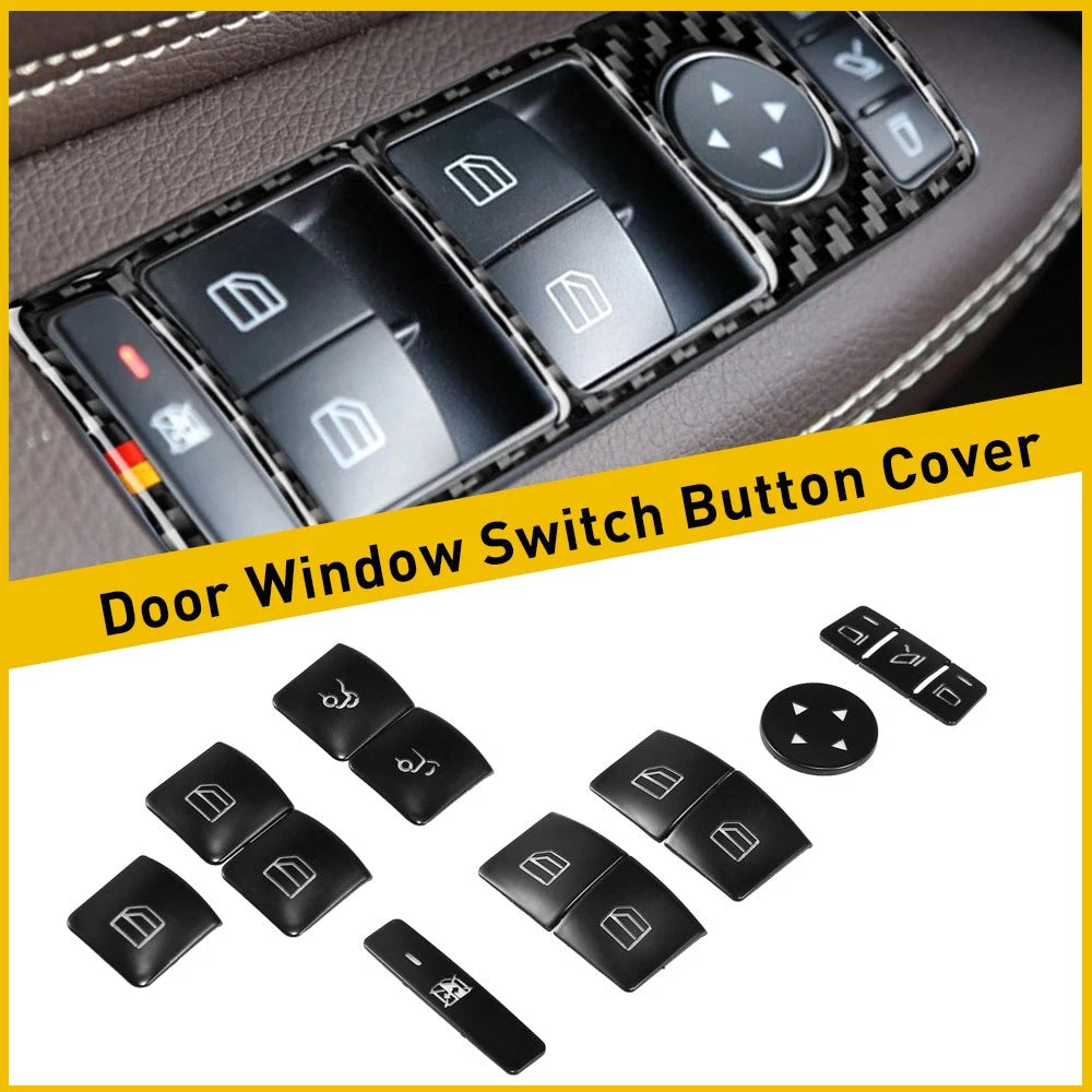 FOR Benz GLE350 GLE500 GLE550 GLE400 AMG 2016-18 Door Switch Button Cover EOA 6B93BC-57