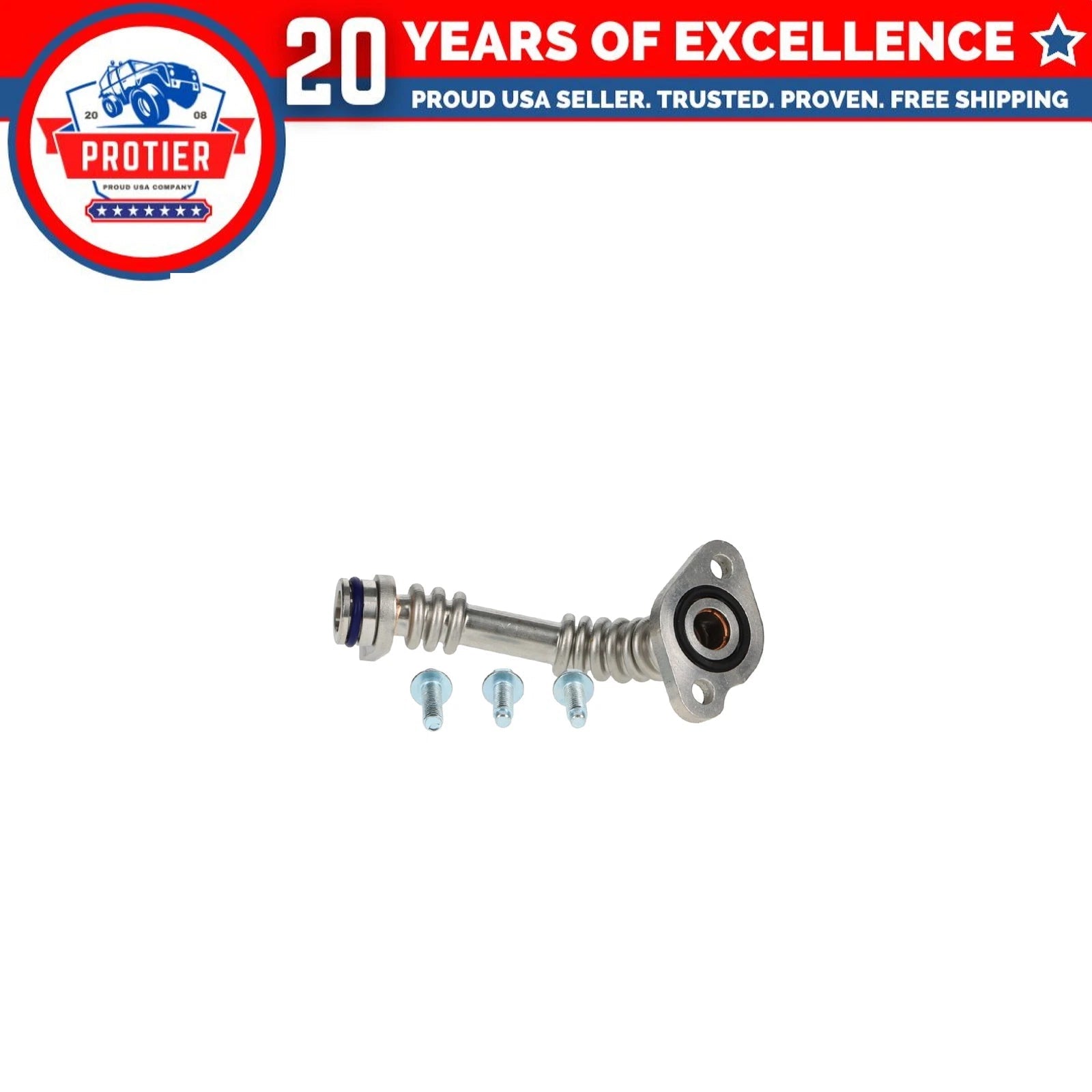 Turbocharger Oil Supply Line Fits Ford Edge Escape Fusion MKC MKZ 13-19 L4 2.0L 6B93BC-57