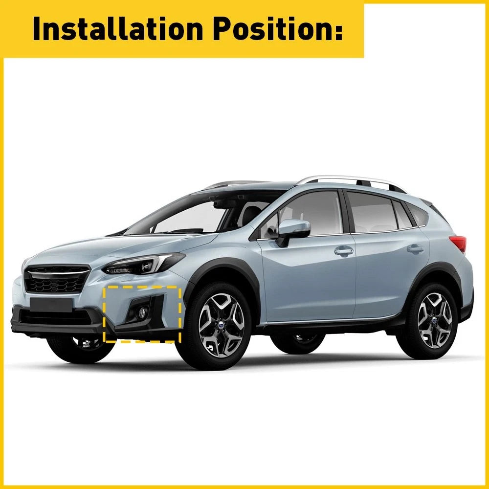 LH Driver Side Front Fog Light Cover For 2018-20 Subaru Crosstrek 57731FL092 6B93BC-57