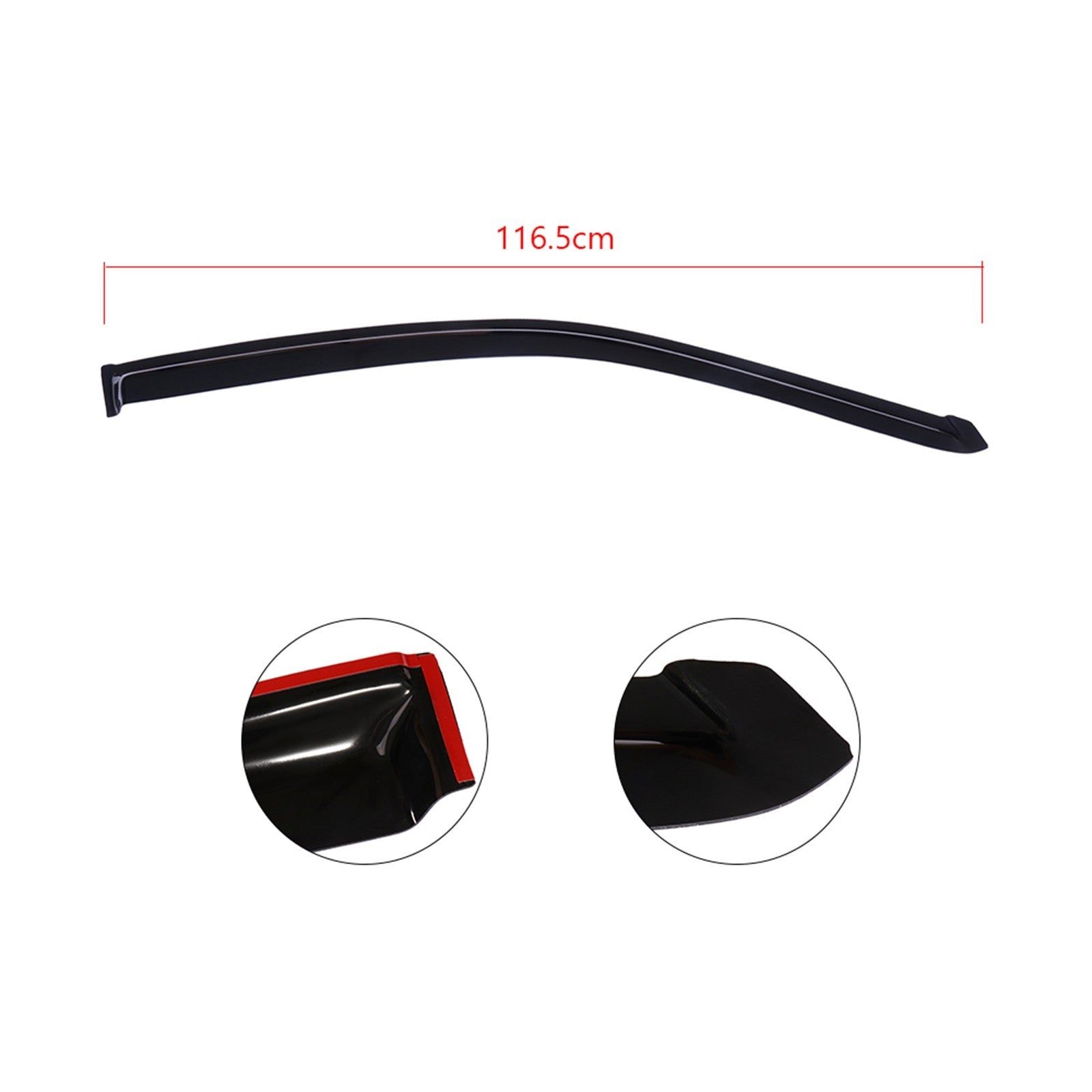 For 2001-2005 Honda Civic Coupe Window Visor Vent Guards Shades Deflectors 6B93BC-57