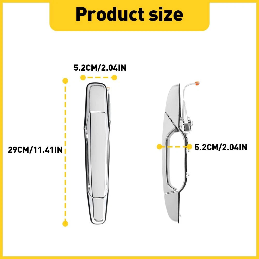 Exterior Door Handle Rear Right Side For 2007-2014 Yukon GMC Sierra Chavy Tahoe 6B93BC-57