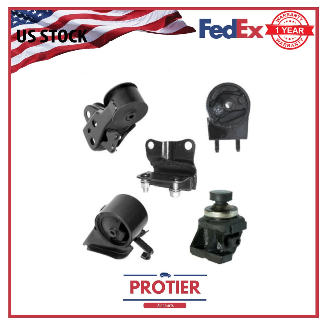 Engine Motor & Trans Mount 5PCS Set For 1993-1997 Mazda MX-6 for Auto Trans 6B93BC-57