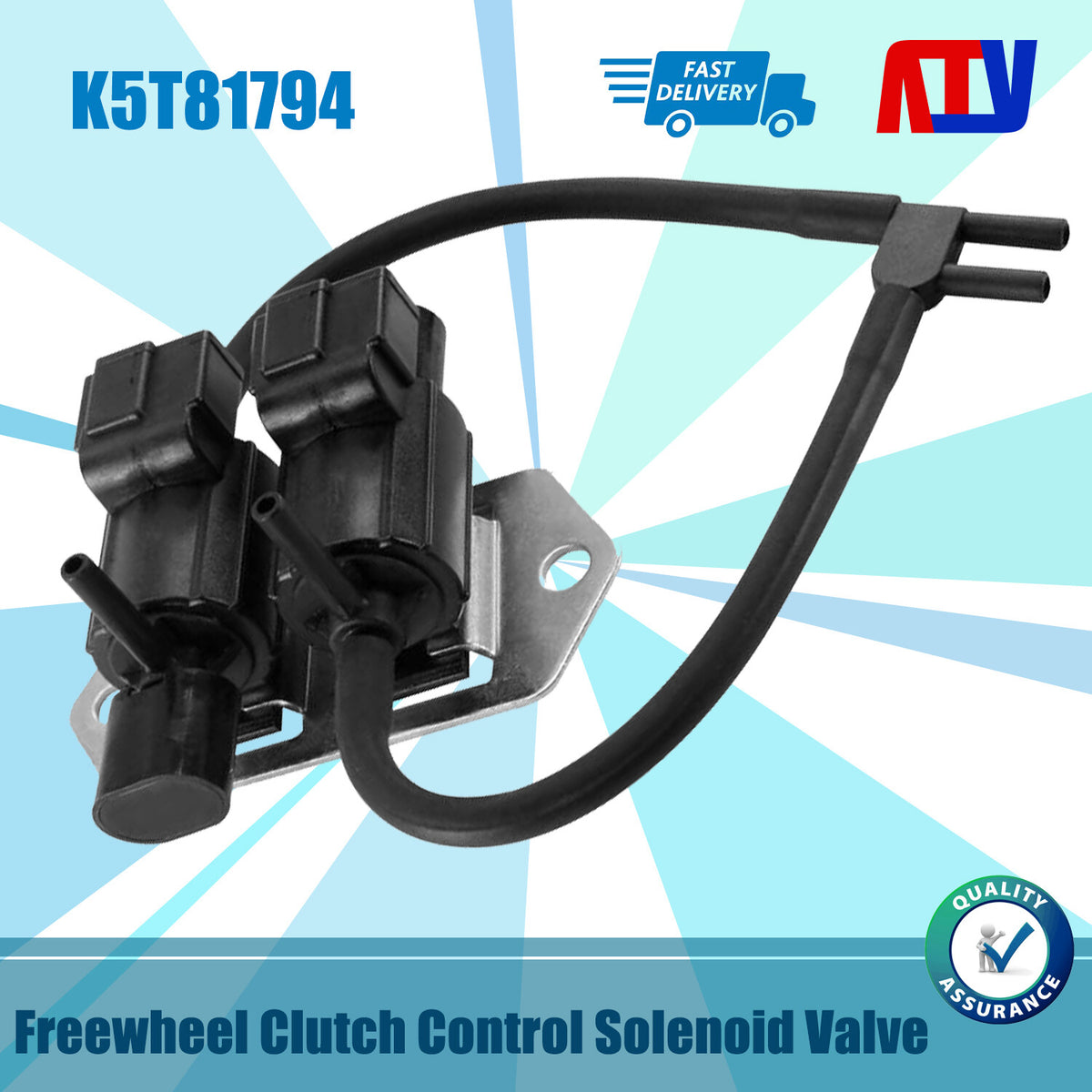 For Mitsubishi Pajero Freewheel Clutch Switch Solenoid Valve K5T81794