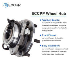 1Pc Wheel Hub Bearing Front RWD For Chevrolet Blazer GMC Jimmy 1998-2004 5 Lug 6B93BC-57