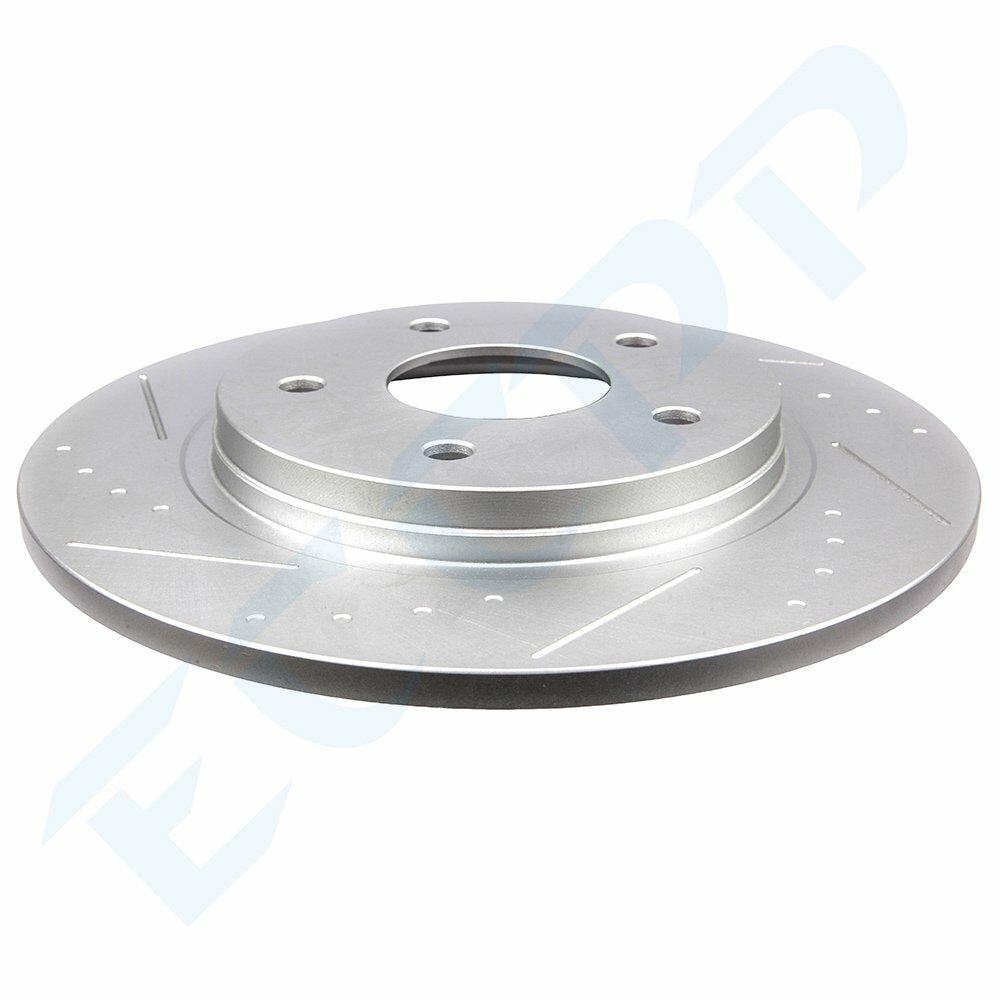 Slot Rear Brake Rotors For 2008-2016 Dodge Grand Caravan 2009-2012 Vw Routan 6B93BC-57