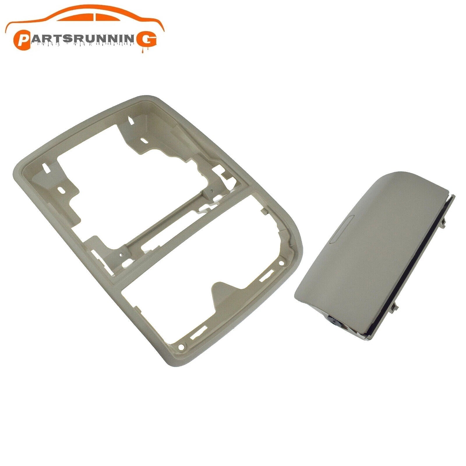 Beige Sun Glasses Case Holder Storage Box &Frame For VW Tiguan Golf MK5 Jetta 5 6B93BC-57