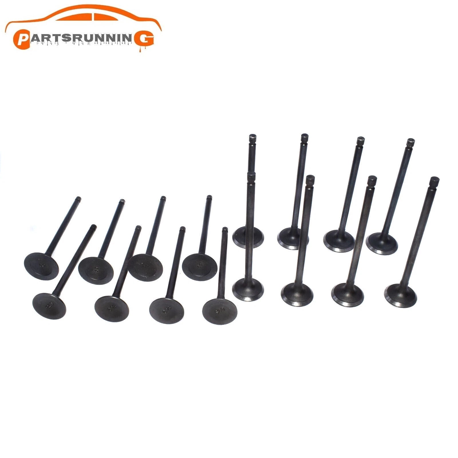 8x Intake + 8x Exhaust Valves Kit For Mitsubishi Lancer 2.0L Mirage Eagle Summit 6B93BC-57