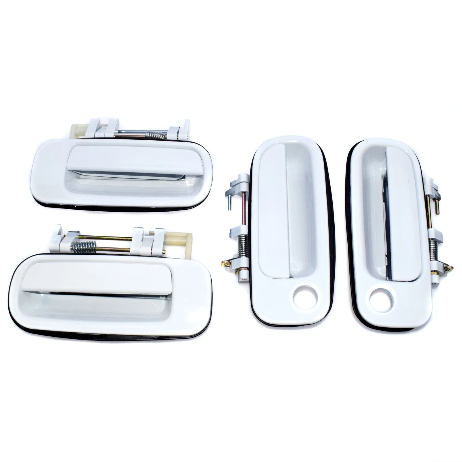 White Outside Door Handle Front / Rear Left / Right For Toyota Camry 1992-1996 6B93BC-57