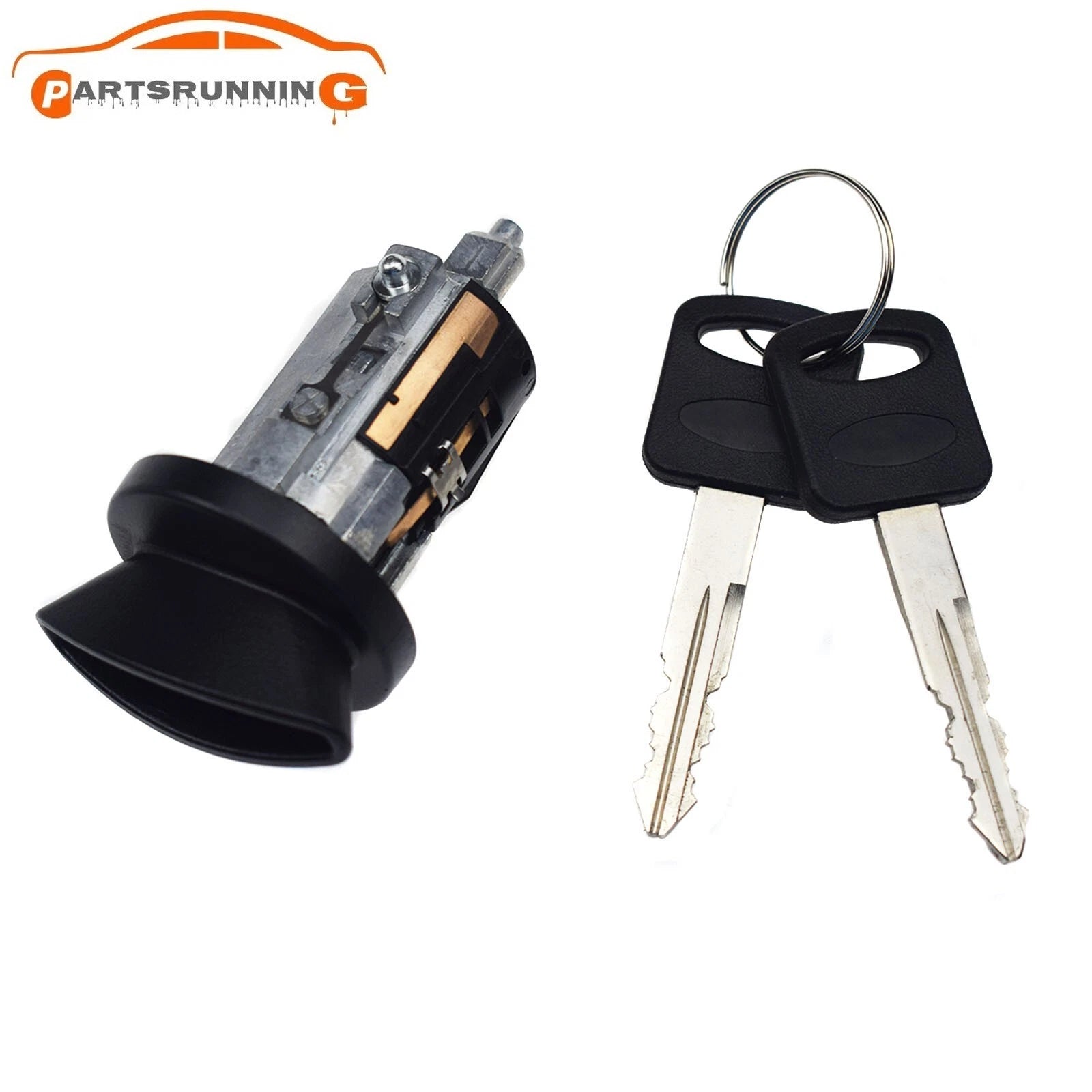Ignition Lock Cylinder & Keys for Ford Mazda Mercury Two Keys F69Z11582AA 6B93BC-57