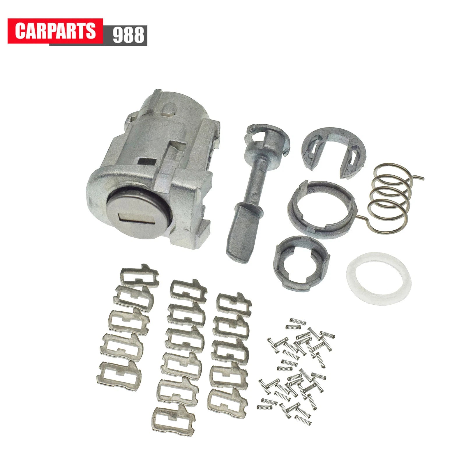 Left Side Door Lock Cylinder Barrel Repair Kit for VW MK4 Golf4 Bora Audi A6 6B93BC-57