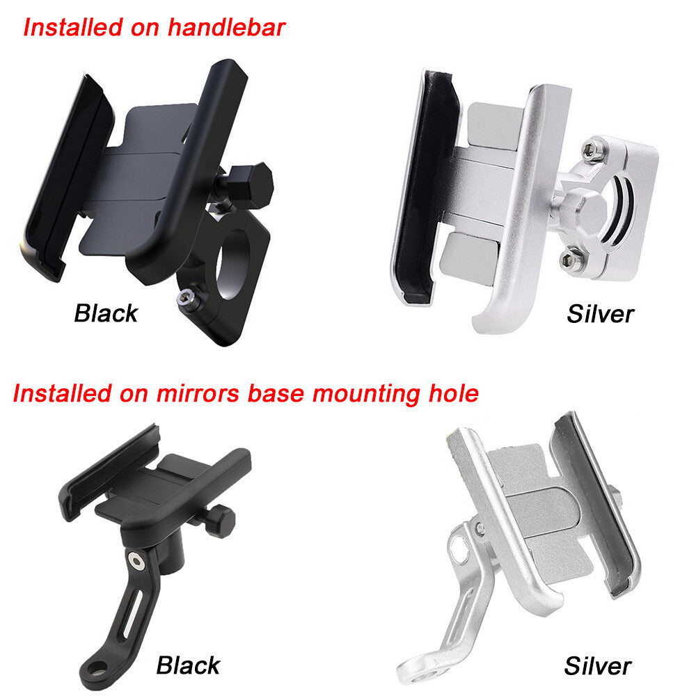Motorcycle Cell Phone Handlebar Mirror Mount Holder for Harley Street Glide 6B93BC-57