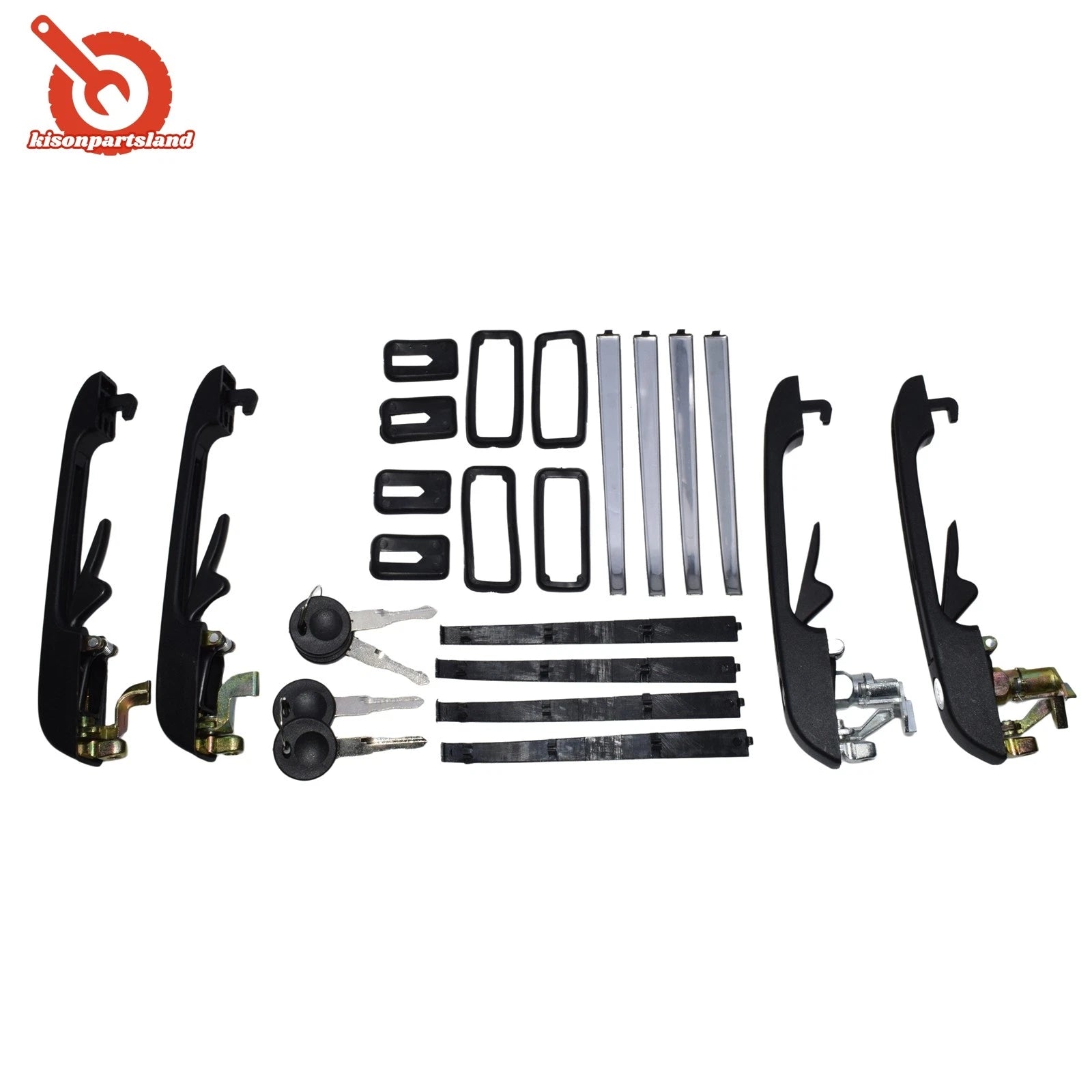 Front Rear Left Right Outside Door Handle for VW Mk1 Mk2 Golf GTI Scirocco Caddy 6B93BC-57