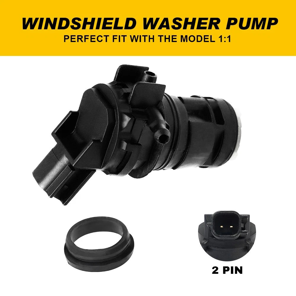 Windshield Washer Pump For Chrysler 300 Dodge Challenger Charger 05139113AA US 6B93BC-57