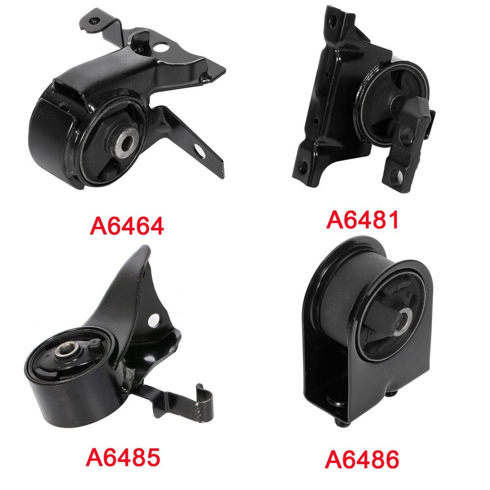 ECCPP 4Pcs Engine Motor Trans Mount Set For Mazda Protege 2.0L 2001-03 For Auto 6B93BC-57