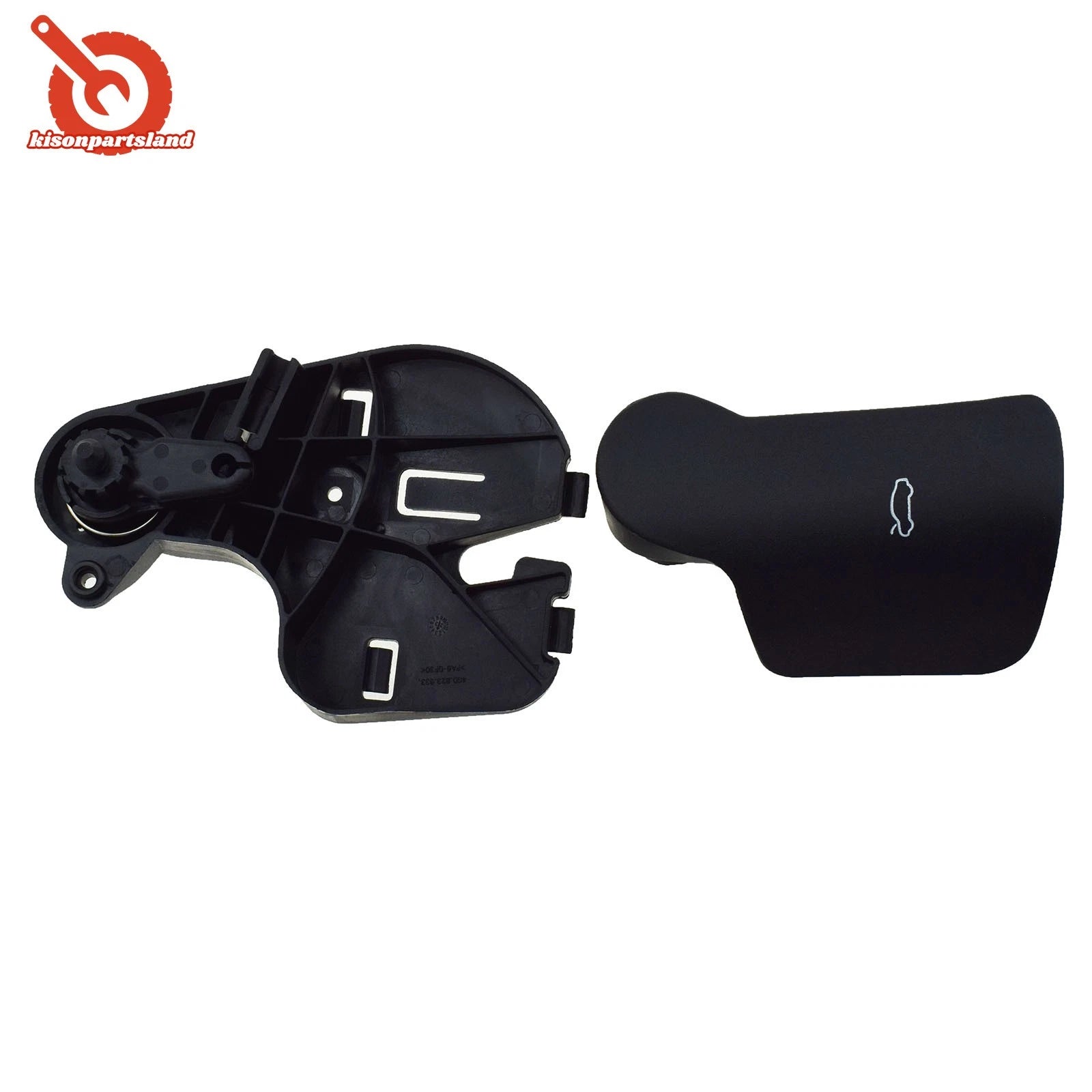 Hood Release Handle & Bonnet Release Lever Opener Set for AUDI A3 A4 A5 A6 A7 Q2 6B93BC-57