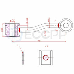 8x Fits 2005 Jeep Liberty Front Ball Joints Tie Rods Sway Bars Suspension Kits