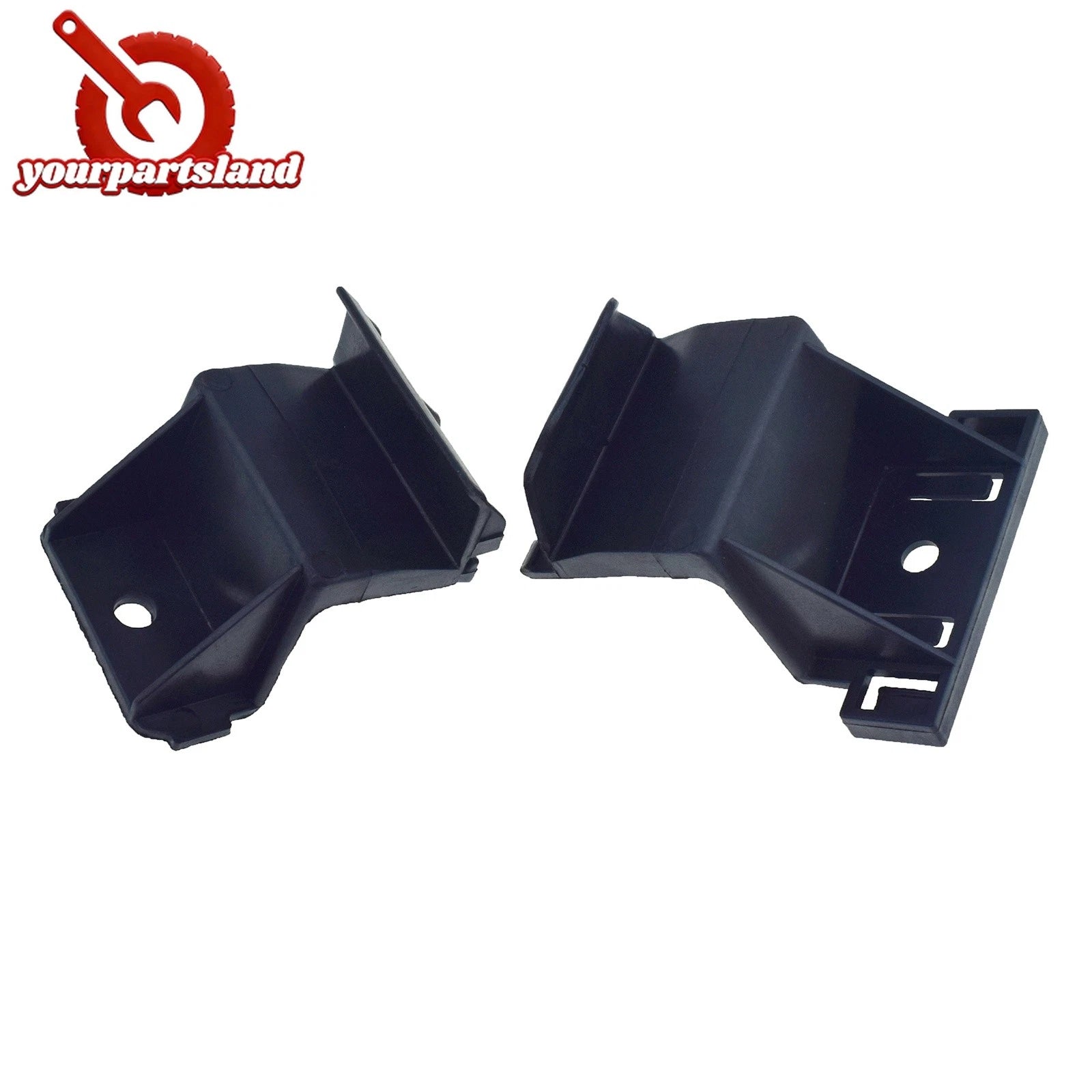 For Mazda 3 2010 2011 2012 2013 Front LH RH Lower Bumper Mounting Bracket 2PCS 6B93BC-57